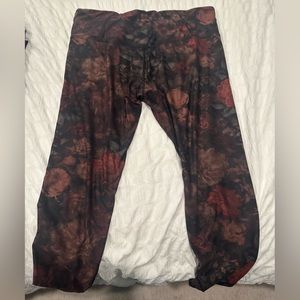Floral athleta leggings